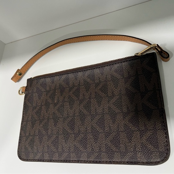 Michael Kors Handbags - Michael Kors Brown Wristlet, wallet or insert